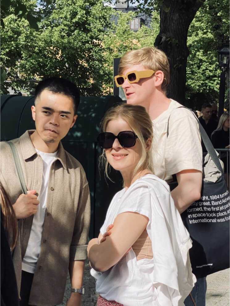 ON THE WAY TO SOME FEARSOME HEIGHTS AT GRÖNA LUND