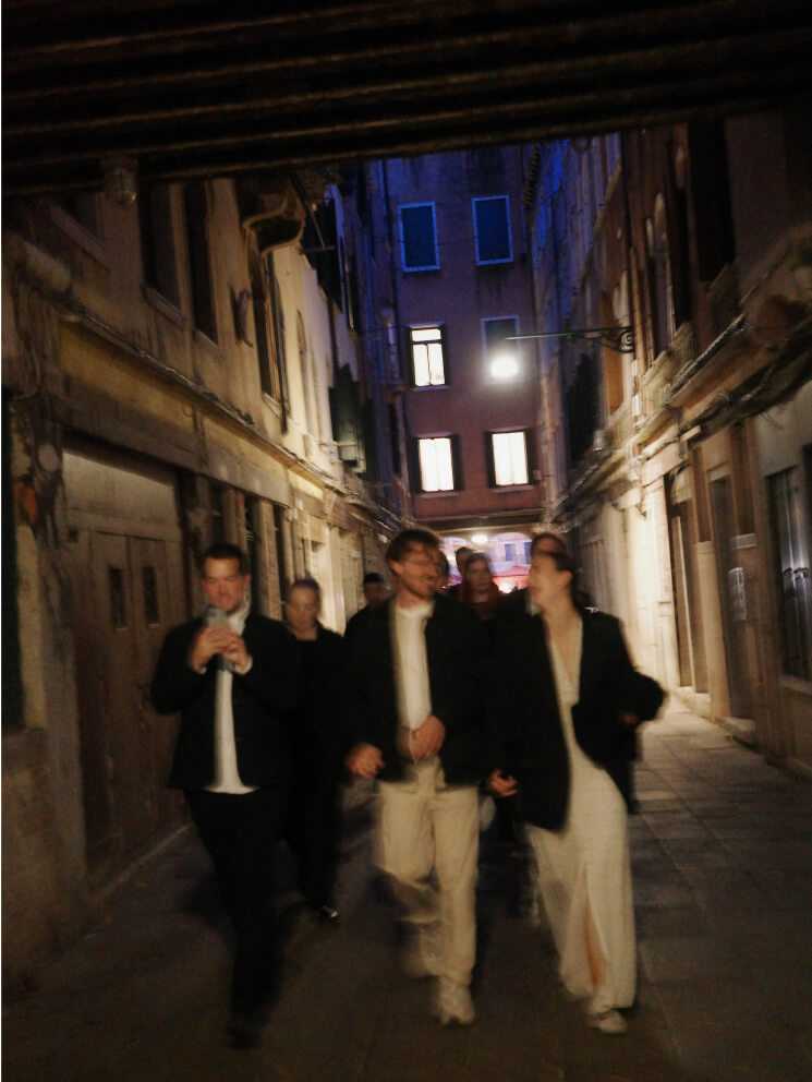A LATE-NIGHT STROLL, SOME LATE-NIGHT FUN.